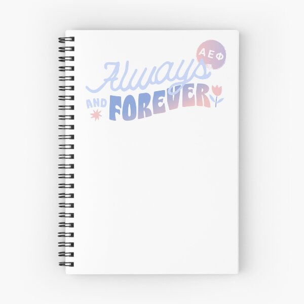 Item preview, "Always and Forever" - Greek Letter Sorority (AEPHI) designed and sold by Jenna Cage.