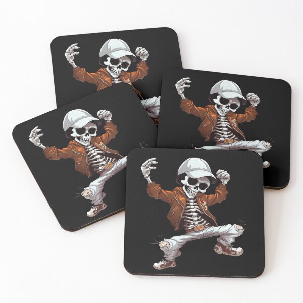Item preview, "Spooky Steps: Dancing Skeleton Fiesta" designed and sold by x4e-designs.