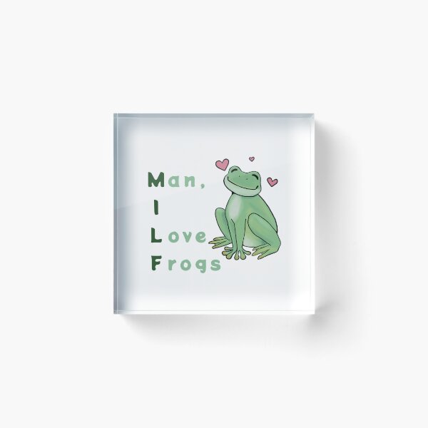 Item preview, Man, I love frogs designed and sold by Billy Alexandra.