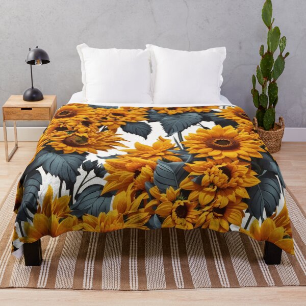 Item preview, SunFlowers Pattern Yellow Flower Floral Photography designed and sold by Luvjesus2.