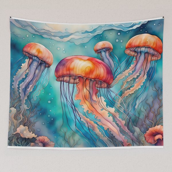 Item preview, Medusas flotantes designed and sold by DhaniArt.