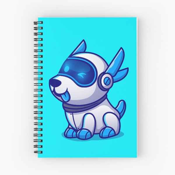 Item preview, Cute Dog Robot Cartoon Character designed and sold by hjian8219.