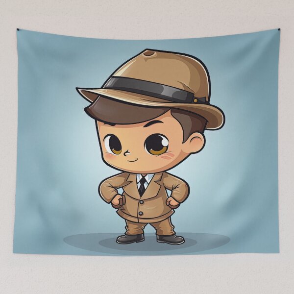 Item preview, Detective | cute style designed and sold by ComicsFactory.