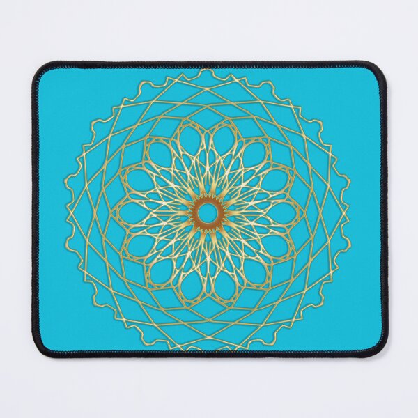 Item preview, Anandi Sano Mandala Aqua Blue designed and sold by Aquietbeauty.