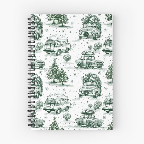 Item preview, Holiday road trip toile | green designed and sold by rose-michele.