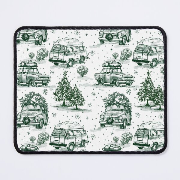 Item preview, Holiday road trip toile | green designed and sold by rose-michele.