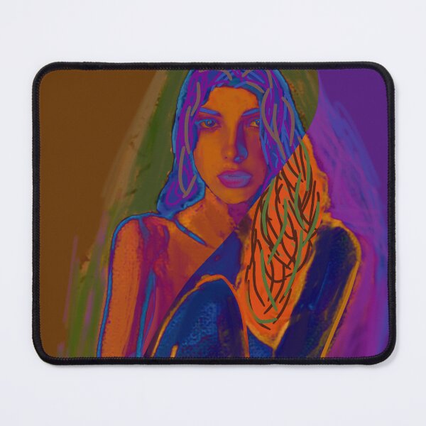 Item preview, Semi-abstract digital painting of female nude model designed and sold by pulchritude560.