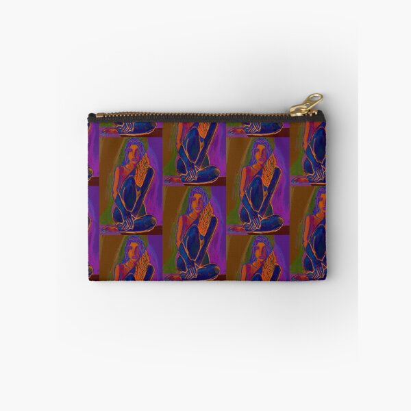 Item preview, Semi-abstract digital painting of female nude model designed and sold by pulchritude560.