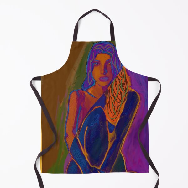 Item preview, Semi-abstract digital painting of female nude model designed and sold by pulchritude560.
