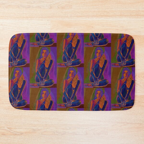 Item preview, Semi-abstract digital painting of female nude model designed and sold by pulchritude560.