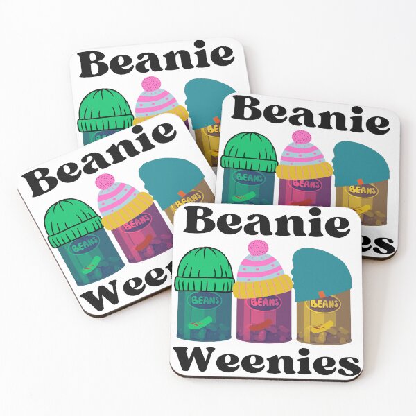 Item preview, Beenie Weenies in Cool Beanies designed and sold by FriedHoneybee.