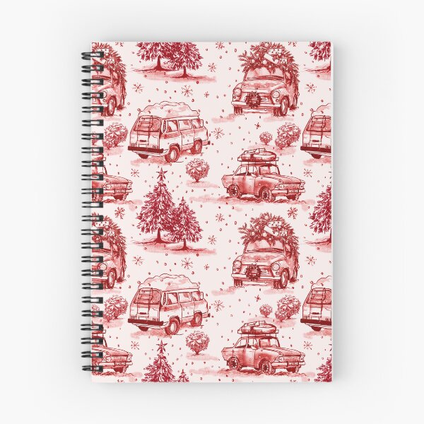 Item preview, Holiday road trip toile | red designed and sold by rose-michele.