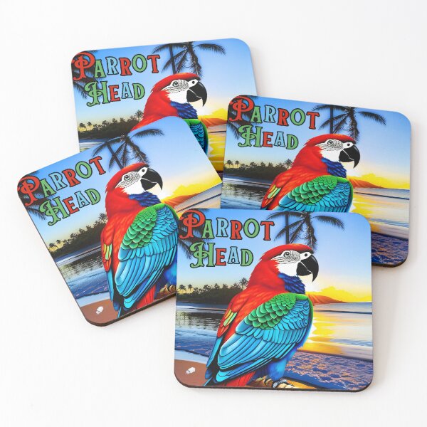Item preview, Parrot Heads designed and sold by theflandonian.