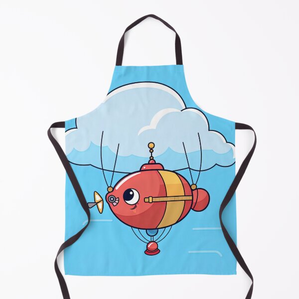 Item preview, Dirigible balloon | cute style designed and sold by ComicsFactory.