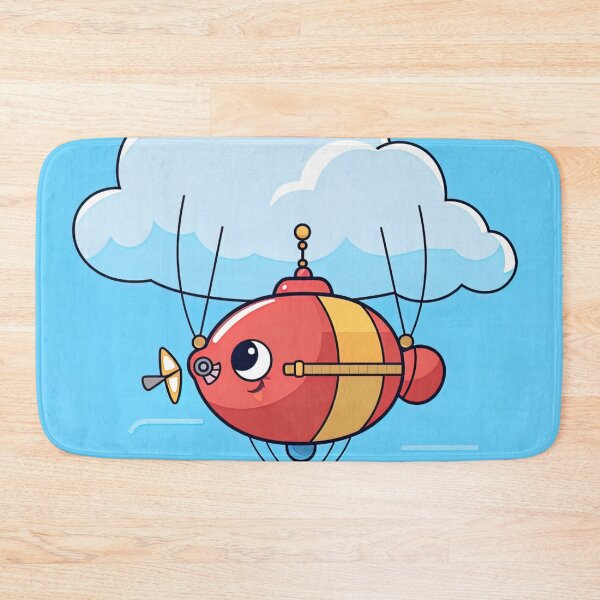 Item preview, Dirigible balloon | cute style designed and sold by ComicsFactory.
