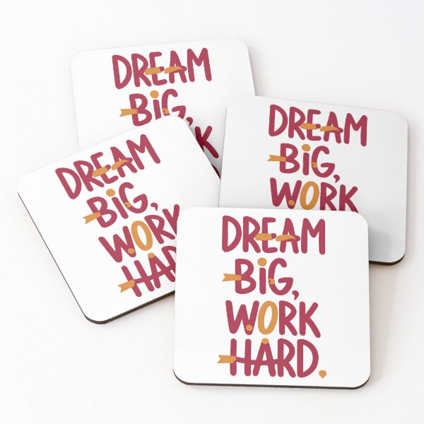 Item preview, Dream Big. Work Hard. designed and sold by UncleBison.