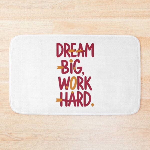 Item preview, Dream Big. Work Hard. designed and sold by UncleBison.