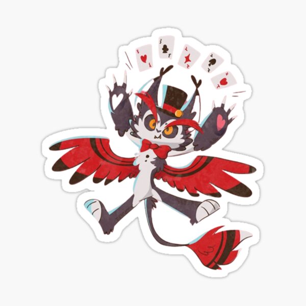 Husk Hazbin Hotel Sticker