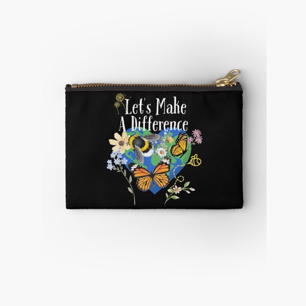 Item preview, Let's Make A Difference Colorful Eco-Friendly Design designed and sold by EarthArtDesigns.