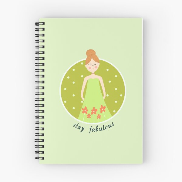 Item preview, Stay fabulous - Summer girl with flowers designed and sold by DinkyBeavers.