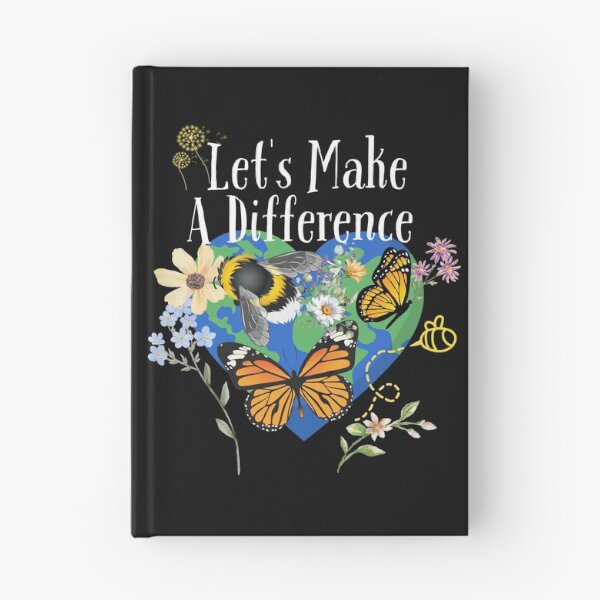 Item preview, Let's Make A Difference Colorful Eco-Friendly Design designed and sold by EarthArtDesigns.