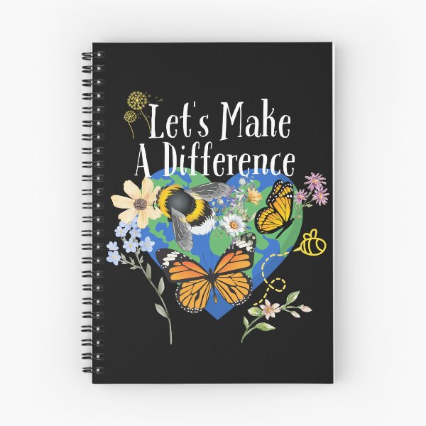 Item preview, Let's Make A Difference Colorful Eco-Friendly Design designed and sold by EarthArtDesigns.
