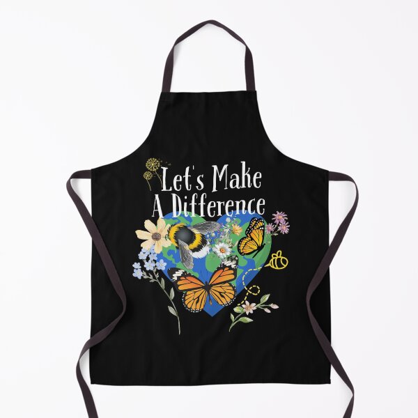 Item preview, Let's Make A Difference Colorful Eco-Friendly Design designed and sold by EarthArtDesigns.