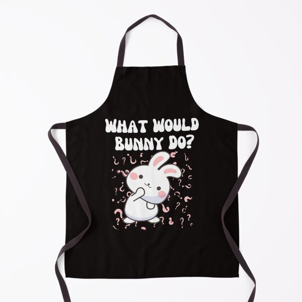 Item preview, What Would Bunny Do? Funny Indecisive Rabbit Decision Making designed and sold by MagicSD Designs.