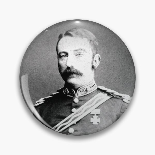 Item preview, John Chard Photograph - Officer Commanding Rorke's Drift designed and sold by ZuluOfficialYT.