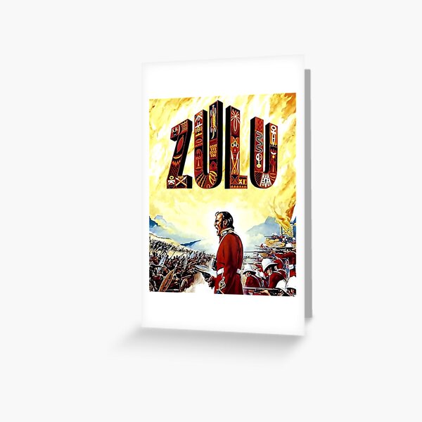 Item preview, ZULU Movie Poster designed and sold by ZuluOfficialYT.