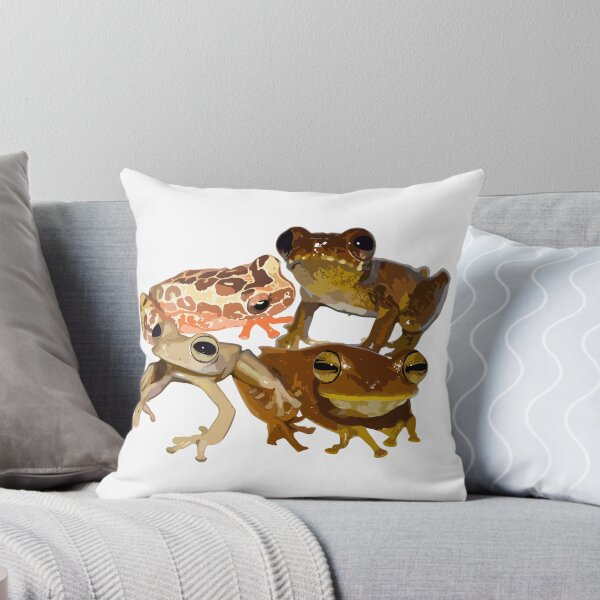 Item preview, Forest frogs Collage designed and sold by Barzcreatures.