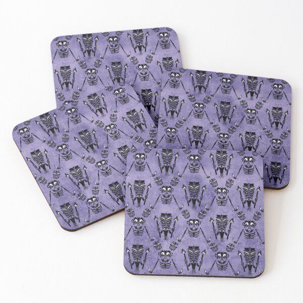 Item preview, Haunted Tiki Wallpaper designed and sold by redtutto.