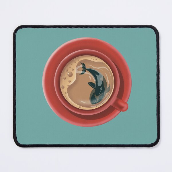 Item preview, A Cup of Milk Tea Whale designed and sold by LJArtworkDesign.