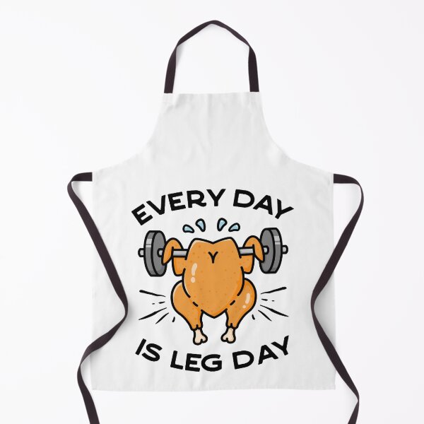 Item preview, Every Day is Leg Day Turkey Thanksgiving Gym Lover designed and sold by MeowsAndMakes.