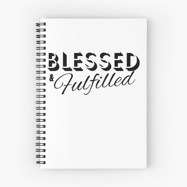 Item preview, Blessed & Fulfilled designed and sold by FriedHoneybee.