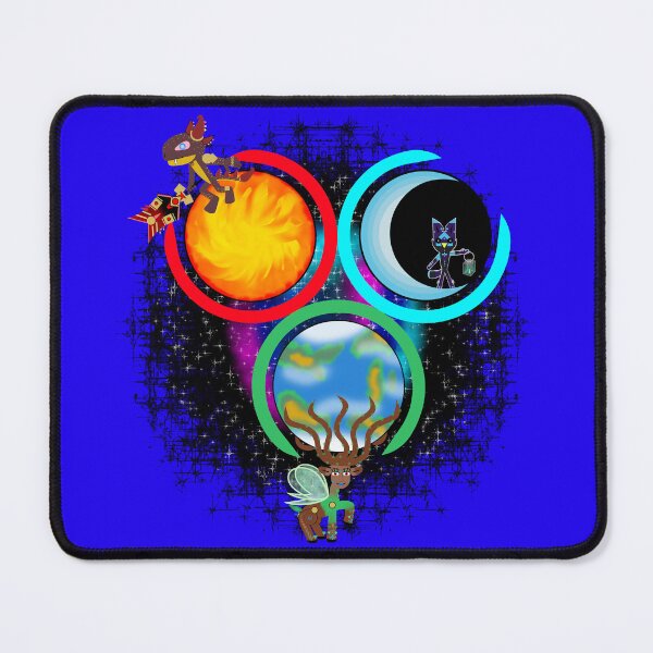 Item preview, Planet guardian of earth, planet guardian of sun, planet guardian moon designed and sold by alexrthur.