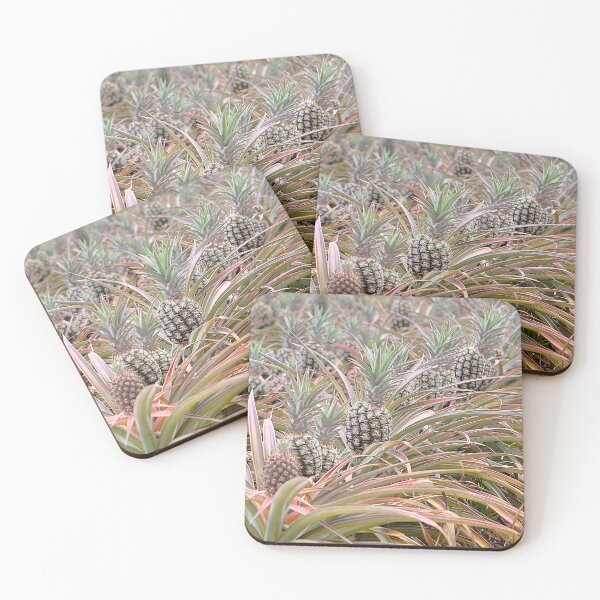 Item preview, Fields and fields of ripening yummy pineapples on the plant designed and sold by IPPhotography.