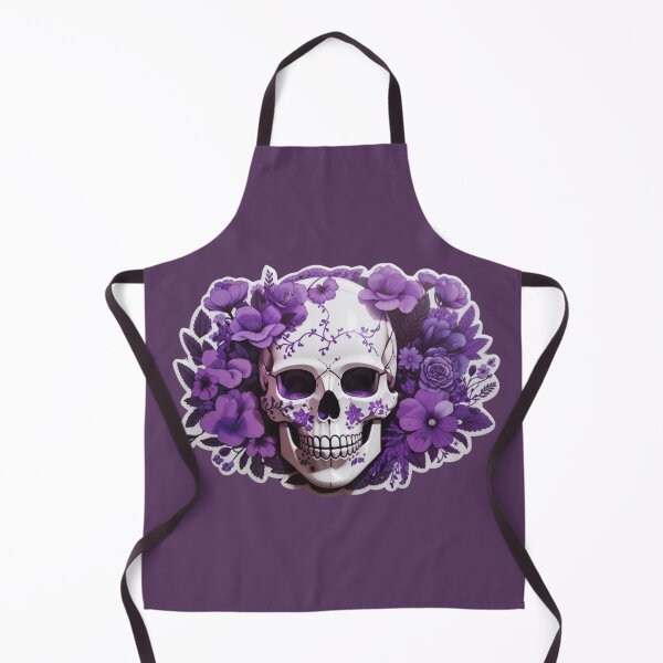 Item preview, Blossoms of the Beyond: Aesthetic Floral Skull Design designed and sold by ArtemExpressio.