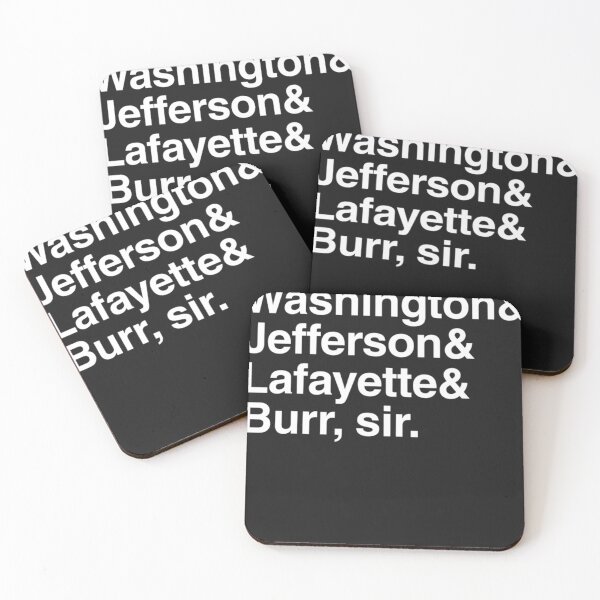 Item preview, Hamilton - Hamilton & Washington & Jefferson & Lafayette & Burr, sir. Essential T-Shirt designed and sold by FrauHalinade.