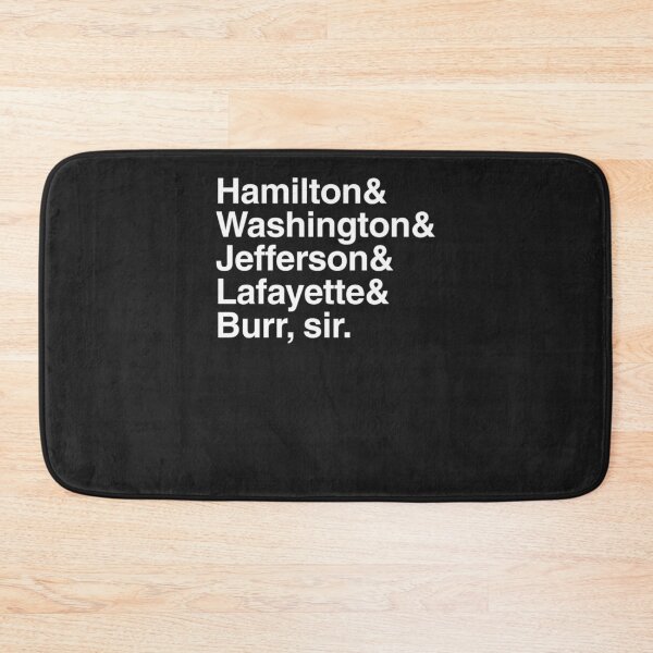 Item preview, Hamilton - Hamilton & Washington & Jefferson & Lafayette & Burr, sir. Essential T-Shirt designed and sold by FrauHalinade.