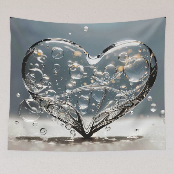 Item preview, Water hart designed and sold by ArtfullMinds.