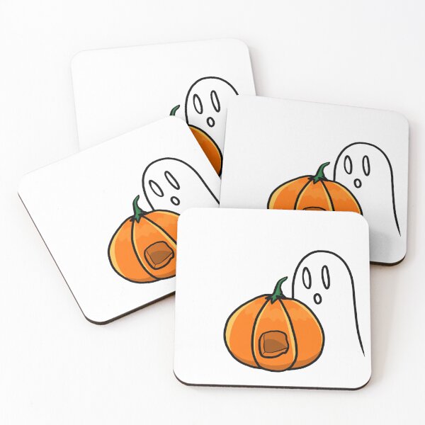 Item preview, Pumpkin and ghost designed and sold by gaslight-n.