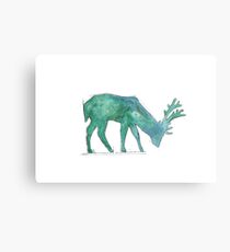 Prongs Watercolour Metal Print