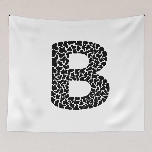 Item preview, Letter B - Black and White designed and sold by LiimiimHaywaas.