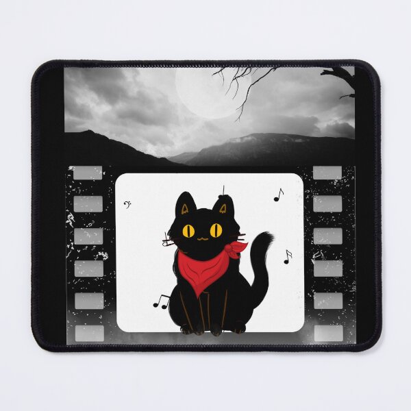Aperçu de l'œuvre Pour Bailey : Chat noir et horreur créée et vendue par WWandhorrifying.