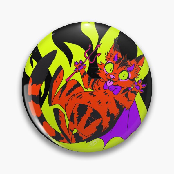 Item preview, Devil Cat designed and sold by BuriedAliens.