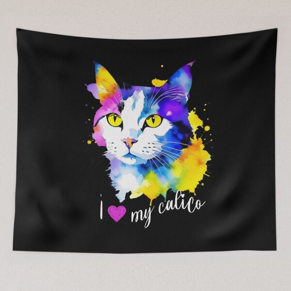 Item preview, I Love My Calico designed and sold by VolpePixelArts.