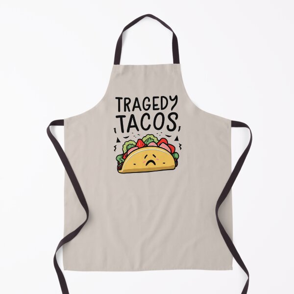 Item preview, Tragedy Tacos Funny Food Puns - Cute Funny Food Quotes Puns designed and sold by CoffeeJoeMugs.