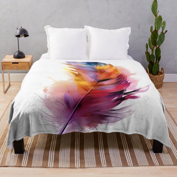 Item preview, rainbow feather designed and sold by ManuelAndreas.