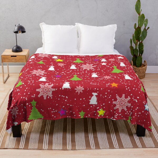 Item preview, Playful Red Christmas Pattern designed and sold by Strings Stan.